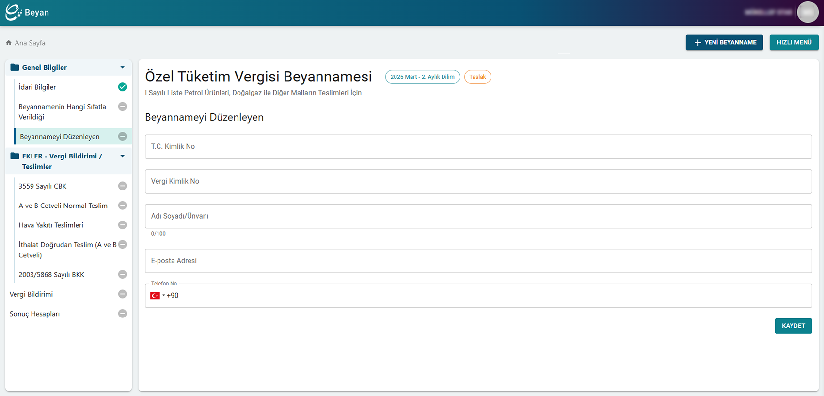 e-Beyan