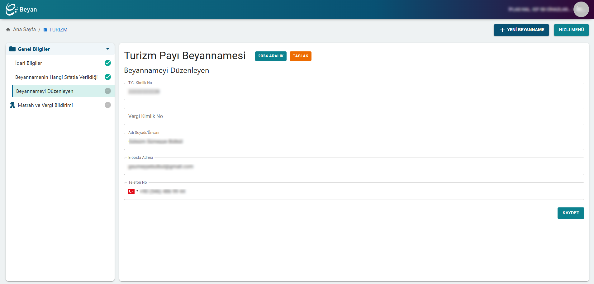 e-Beyan